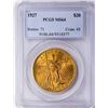 Image 1 : 1927 $20 Saint Gaudens Double Eagle Gold Coin PCGS MS64