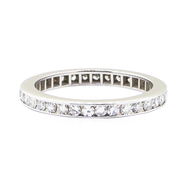 0.75 ctw Diamond Eternity Ring - 18KT White Gold