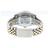 Image 7 : Rolex Mens 2 Tone Black String Diamond & Sapphire 36MM Datejust Wristwatch