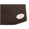Image 5 : Fendi Dark Brown Salleria Leather Zip Around Wallet