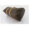 Image 3 : Louis Vuitton Brown Monogram Canvas Leather KeepallDuffle Bag Luggage