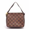 Image 2 : Louis Vuitton Damier Ebene Canvas Leather Make Up Toiletry Pouch