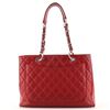 Image 3 : Chanel Grand Shopping Tote Quilted Caviar