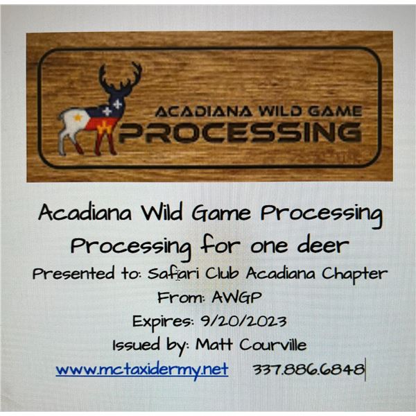 Processing by Acadiana Processing