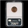 Image 3 : 1942D US Lincoln Cent Coin NGC MS66 Red (COI-4204)