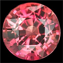 1ct RARE Spectacular Round Natural Natural Peach Tourmaline VVS  EST: $1300 - $3000 (GEM-4996)