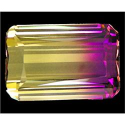 21.00ct  Rare Octagon Bi Color Ametrine FLAWLESS EST: $1000 - $3500 (GEM-9286)