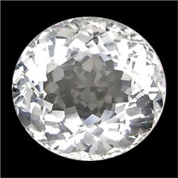 16.07ct Oval Top AAA White Silver Quartz  VVS EST: $500 - $1000 (GEM-9301)