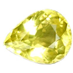 11.15ct Dazling Lemon Yellow Pear Cut Quartz FLAWLESS EST: $500 - $2500 (GEM-9750)