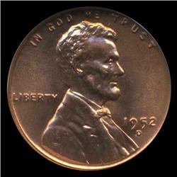 1952D US Lincoln Cent Coin NGC MS66 Red (COI-4226)