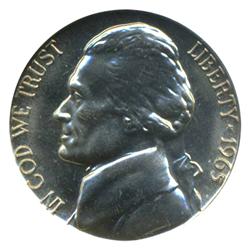 1965 SMS Jefferson Nickel Graded MS66 (COI-4507)