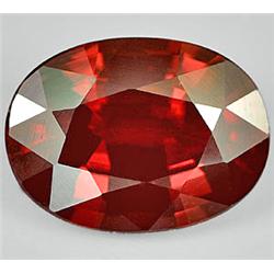 2.22ct RARE  Finely Cut Clean Natural Imperial Red Zircon FLAWLESS (GEM-8192)