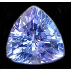 0.66ct Full Fire 5.7mmTop Multi Color Tanzanite Block D FLAWLESS (GEM-9428)