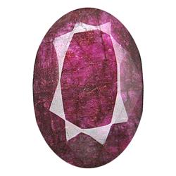 146ct Huge Deep Red African Ruby Gemstone (GEM-9485)