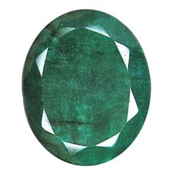 212ct Impressive 100% Natural Green S. American Emerald Gemstone (GEM-9505)
