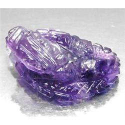 16.44ct Top AAA Dragon Hand Carved Purple Amethyst (GEM-9556)