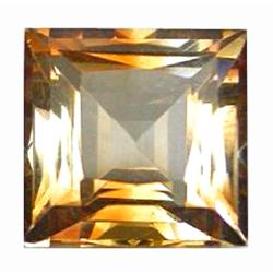 4.67ct Perfect  Imperial Topaz Square Unheated FLAWLESS (GEM-9847)