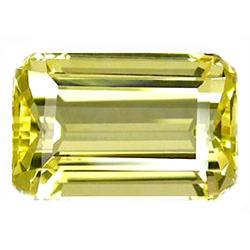 14.10ct  FLAWLESS Best Emerald Yellow Citrine (GEM-9849)
