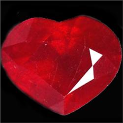 4.70ct  VS Heart Natural Blood Red Ruby Mozambique (GEM-9851)