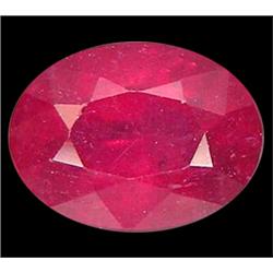 1.29ct Breathtaking Oval Blood Red Mozambique Ruby (GEM-9864)
