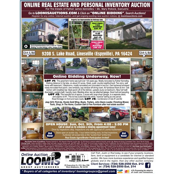 ATTENTION BIDDERS / TERMS AND CONDITIONS