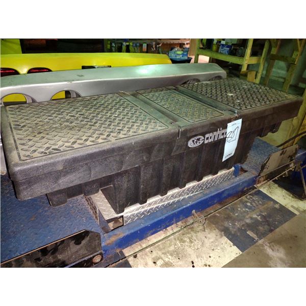 CONTICO RESIN TRUCK BED TOOLBOX, GOOD CONDITION