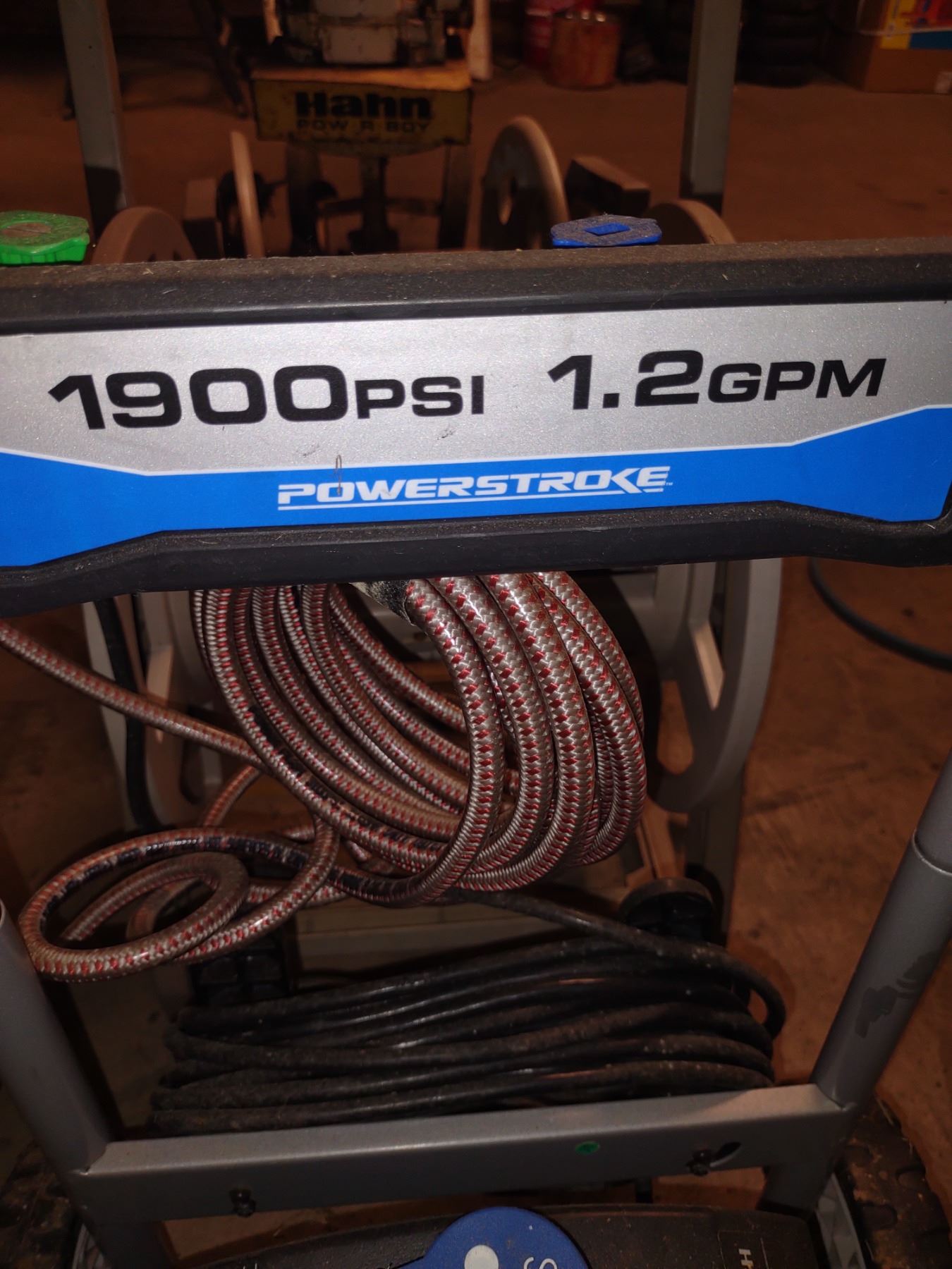 POWERSTROKE 1900 PSI ELECTRIC PRESSURE WASHER, RUNS