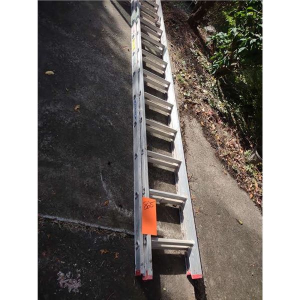 WERNER D11242 ALUMINUM 24 FT EXTENSION LADDER