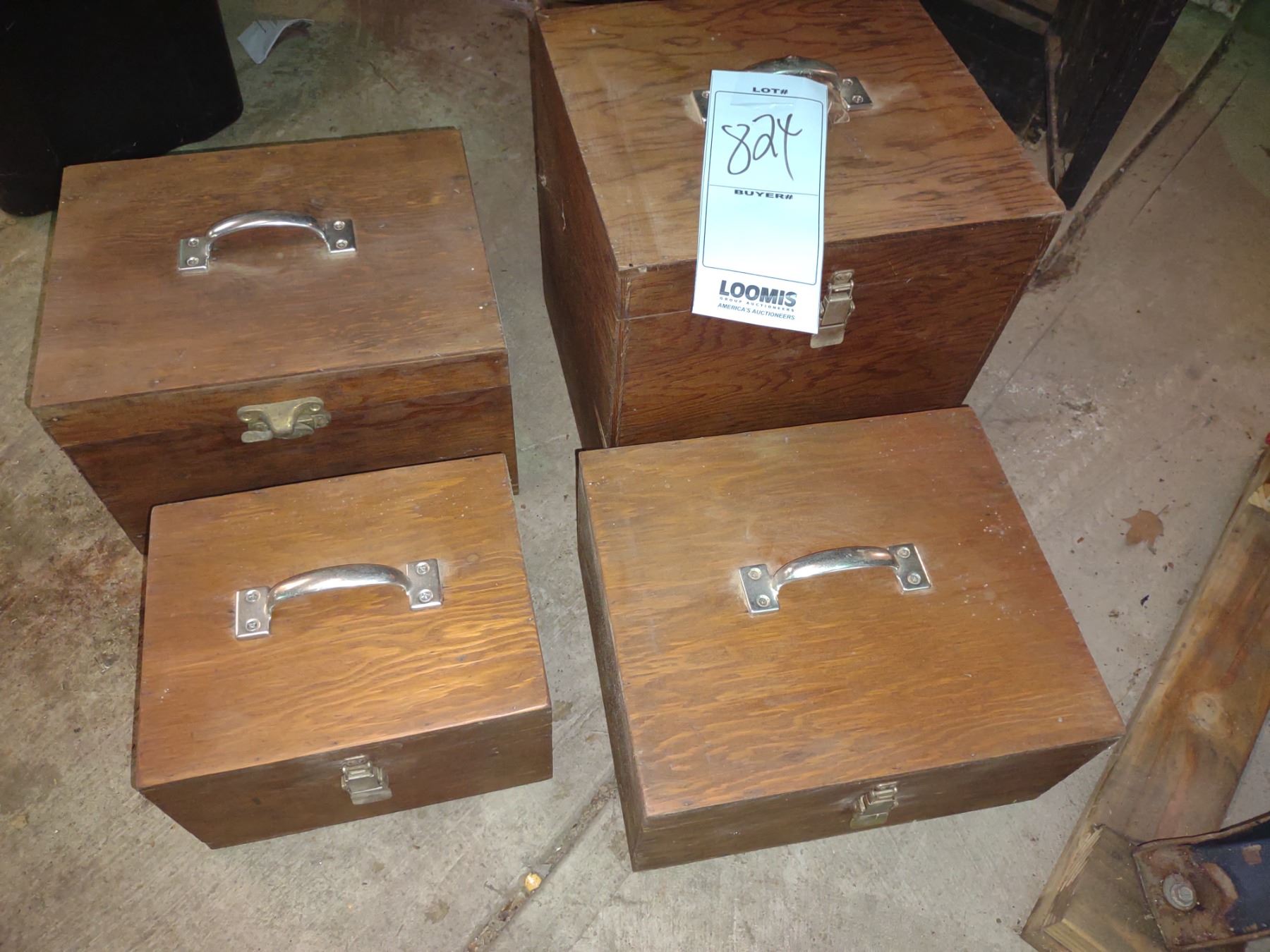 CUSTOM PORTABLE WOODEN STORAGE BOXES