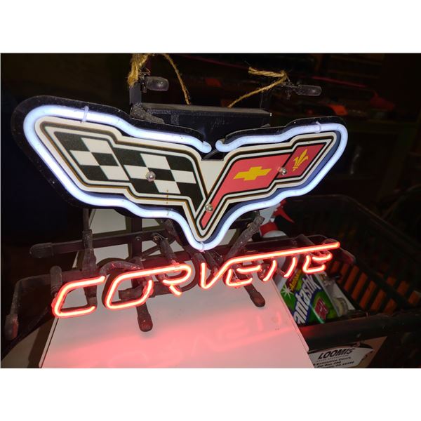 NEON CORVETTE SIGN