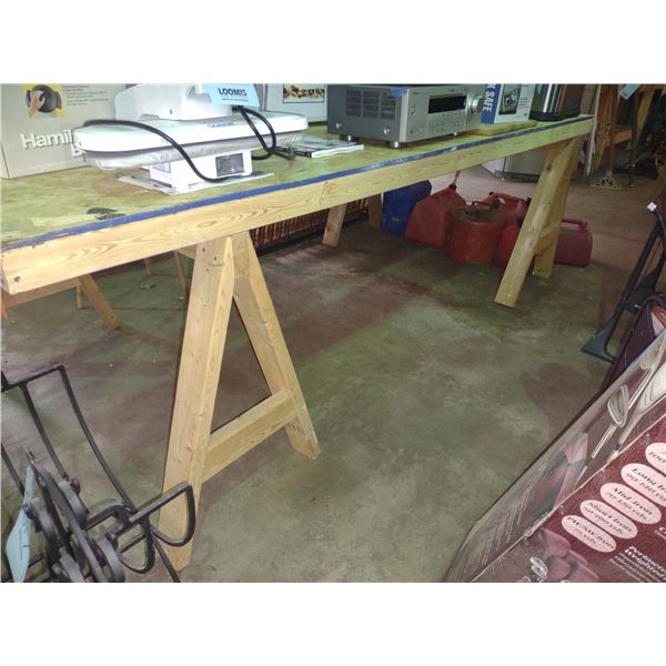 NEW 4 FT X 8 FT WORK TABLE
