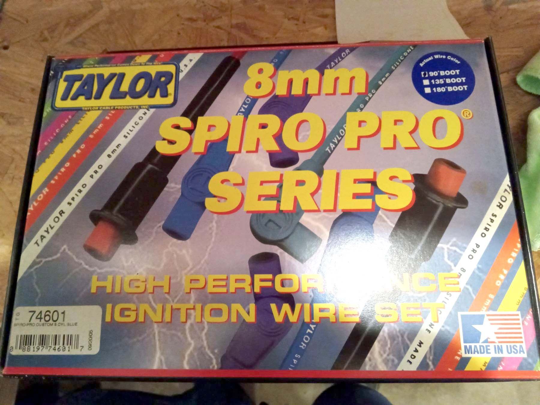 8 MM SPIRO PRO HIGH PERFORMANCE IGNITION WIRE SET (X7)