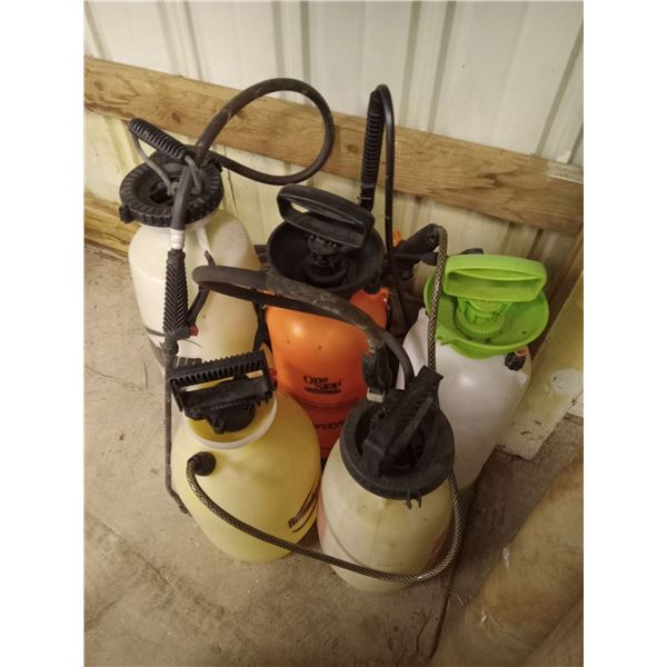 BUNDLE LOT: 5 GARDEN SPRAYERS / PROTEKTO AUTOMOTIVE TRIM