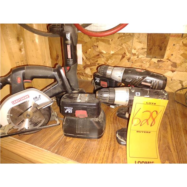 MEGA BUNDLE LOT OF RECHARGEABLE TOOLS! (MOST WORK & CHARGE)