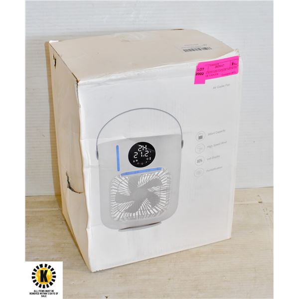 REPACKED AIR COOLER FAN WITH WATER VAPOUR