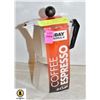 Image 1 : NEW 6 CUP ALUMINUM STOVE TOP ESSPRESSO MAKER