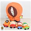 Image 1 : TALKING SOUTH PARK KENNY STUFFY W/ 4 KEY CHAIN