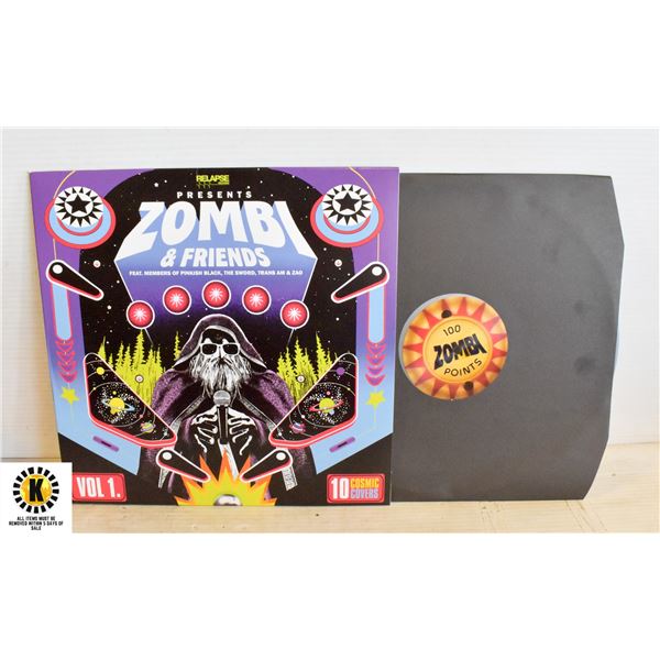 NEW REPACKED ZOMBI & FRIENDS VOL 1 RECORD