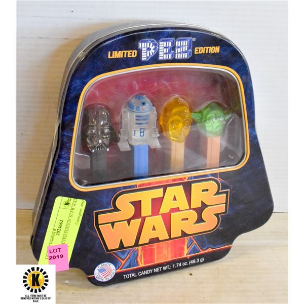 NEW LIMITED EDITION STAR WARS PEZ SET