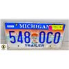 Image 1 : MICHIGAN LICENSE PLATE