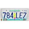 Image 1 : MISSOURI LICENSE PLATE