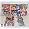 Image 1 : 5 VARIOUS KISS COMIC BOOKS - THE BAND KISS