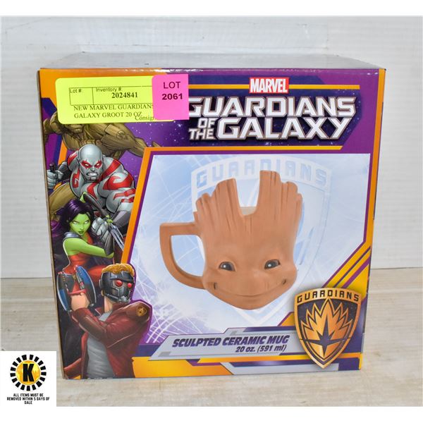 NEW MARVEL GUARDIANS OF THE GALAXY GROOT 20 OZ