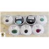Image 1 : GENUINE RUBY, EMERALD, SAPPHIRE, TURQUOISE, CZ