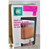 Image 1 : NEW REPACKED MANUAL SOAP DISPENSER ( BLACK )