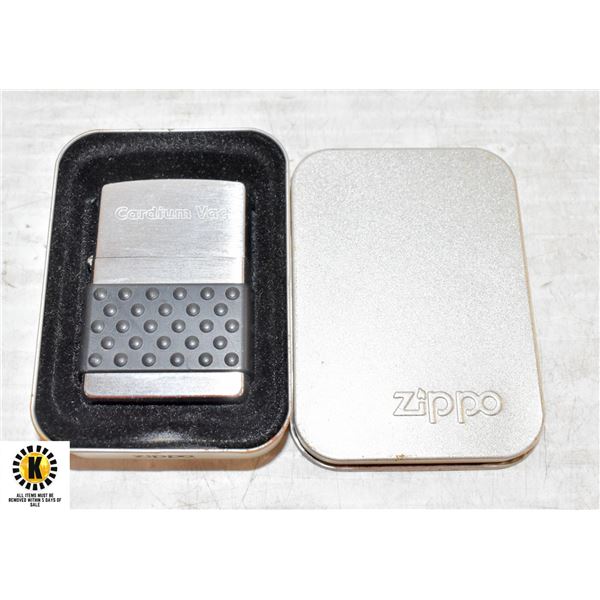 NEW ZIPPO IN CASE