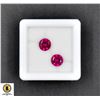 Image 1 : #303-NATURAL HEATED RED RUBY GEMSTONE 2.00CT