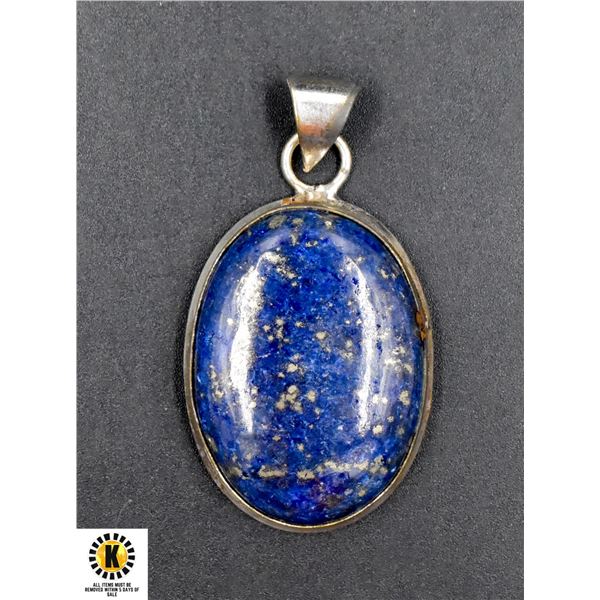 #359-NATURAL LAPIS LAZULI PENDANT