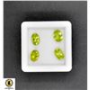 Image 1 : #340-NATURAL GREEN PERIDOT OVAL  GEMSTONE 3.35CT