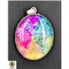 Image 1 : #353- NATURAL RAINBOW SOLAR QUARTZ PENDANT